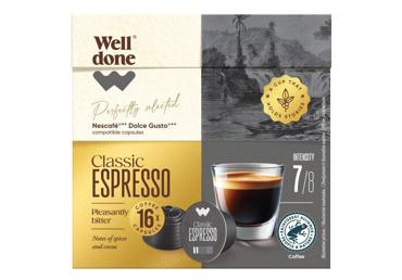 Kohvikaps. WELL DONE Espresso Int. 16x7g
