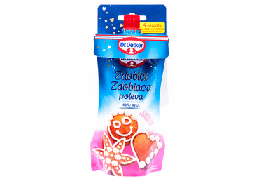 Valge glasuur DR.OETKER 140g