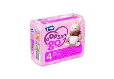 Püksmähkmed OOPSIES Go S4 8-15kg 22tk