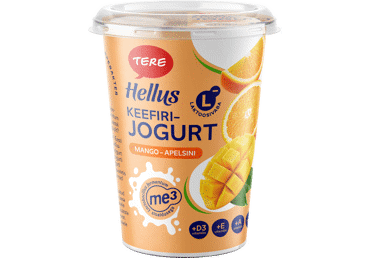 Keefirijogurt Hellus mango-apel.TERE380g