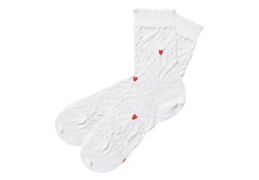 N.sokid SUVA 37-40 azuur.südam.valge