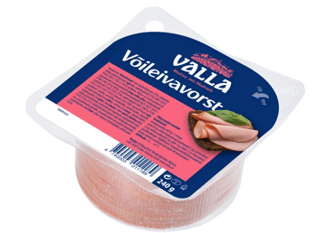 Võileivavorst VALLA, 240g viil