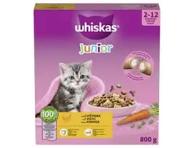 Kuiv kassitoit kana Junior WHISKAS 800g
