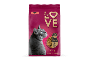 Kassi kuivtoit MY LOVE veiseliha 300g