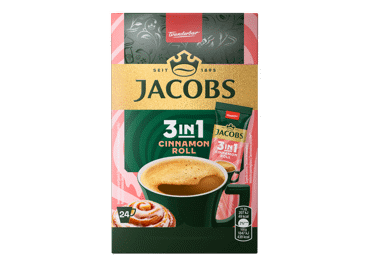 Lah.kohvij.JACOBS 3in1 Cinnamon 24x11.2g