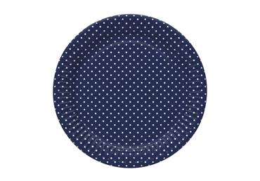 Ühekord.taldrik ILAJA Dots Blue 18cm 8tk