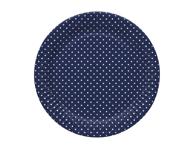 Ühekord.taldrik ILAJA Dots Blue 18cm 8tk