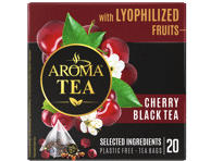 Must tee AROMA TEA püram.kirss 20x1.5g