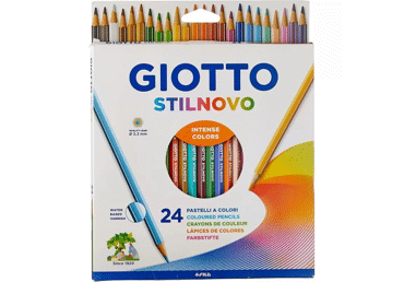 Värvipliiatsid GIOTTO Stilnovo  24värvi