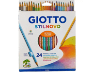 Värvipliiatsid GIOTTO Stilnovo 24värvi