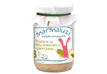 Riisi-küülikupüree MARMALUZI 190g 8k