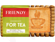 Küpsis For tea FRIENDY 120g