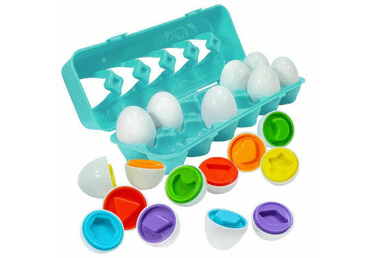 Kujundite sorteerim.kompl.,munad 12vormi