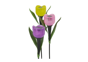 Päikesepaneeliga aiavalgusti SOLID,Tulp