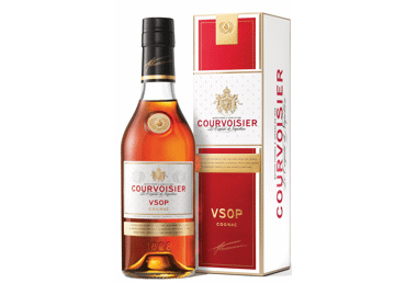 Cognac COURVOISIER VSOP 40% 350ml +karp