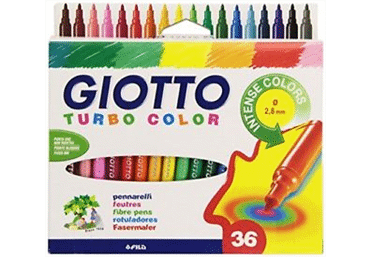 Viltpliiatsid GIOTTO Turbo 36värvi