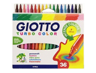 Viltpliiatsid GIOTTO Turbo 36värvi