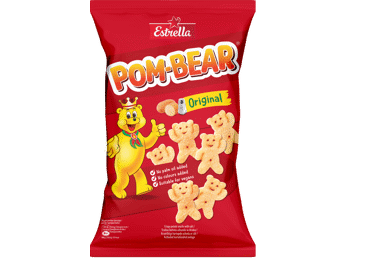 Kartulisnäkk sool. Pom Bear ESTRELLA65g