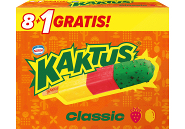 Jäätis KAKTUS maasik.&kakt.multip.,9x48g