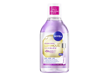 Mitsellaarvesi NIVEA Luminous Glow 400ml
