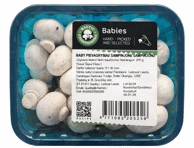 Mini šampinjonid pakitud 200g