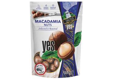 Makadaamiapähklid soolatud YES 150g