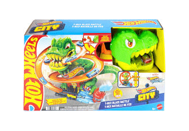 T-Rex tuletõrjejaamas HOT WHEELS - 1