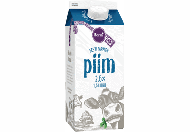 Piim FARMI 2.5% 1.5l