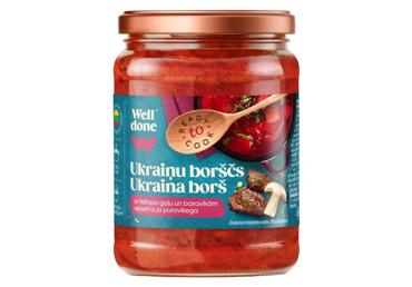 Ukraina borš veise.purav.WELL DONE 480g