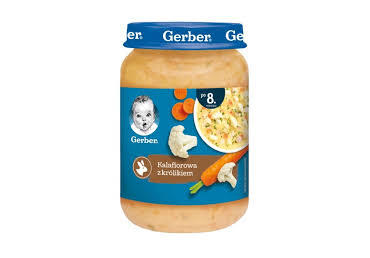 Lillkapsasupp jäneselih.GERBER 190g 8k