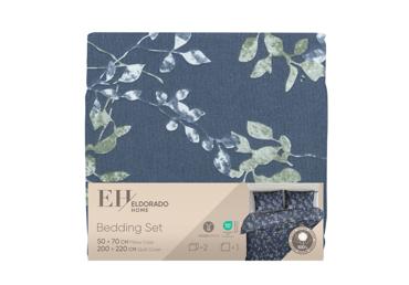 Satiinvoodipesu kmpl 200x220/2x50x70cm