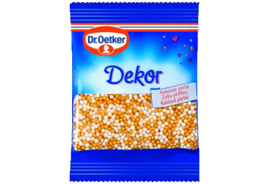 Kuldsed pärlid DR.OETKER 10g