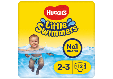 Ujum.püks.HUGGIES Swim.2-3, 3-8kg 12tk - 1