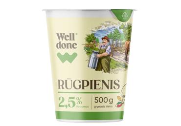 Hapupiim WELL DONE 2.5% 500g
