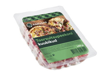 Toorsuitsupeekoni kuubikud RAKVERE, 140g