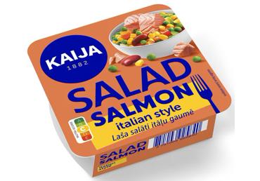 Lõhefilee salat Italiano KAIJA EO, 160g