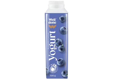 J.jogurt mustika m. WELL DONE 2%, 500g