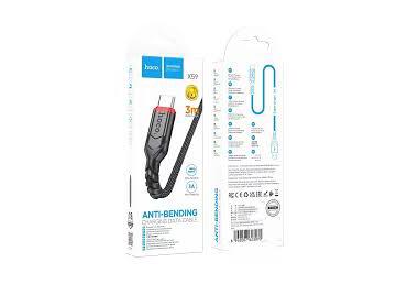 Kaabel HOCO.X59 USB A-C 3m,must - 1