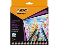 Värvipliiatsid BIC Intensity, 24tk