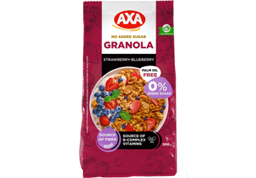 Granola AXA maasika-mustika 300g