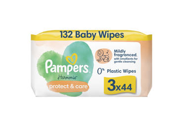 Niisk.salvrätikud PAMPERS Harm.PF 3x44tk