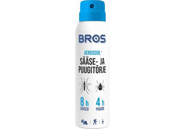 Sääse-ja puugitõrjevahend BROS 90ml aer.