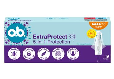 Tampoonid O.B.Extra Protect Super 16tk