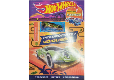 Ajakiri HOT WHEELS+kleepsud