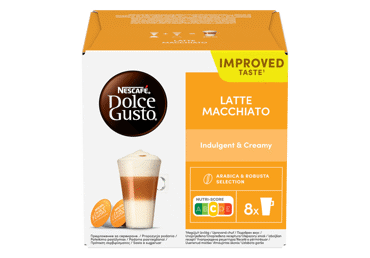 Kohvikapslid NESCAFE Dolce Gusto Latte Macchiato 8+8x11.45g

