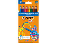 Värvilised pliiatsid Evolution BIC 12tk