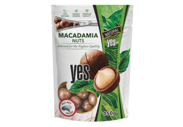 Makadaamiapähklid naturaalsed YES 150g