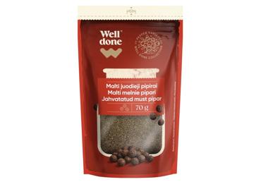 Jahvatatud must pipar WELL DONE 70g