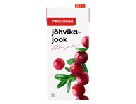 Jõhvikajook PÕLTSAMAA 1L