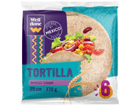 Tortiljad täistera.WELL DONE 6tk,370g